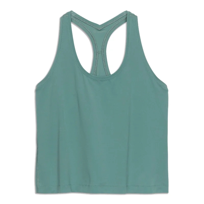 Cool Racerback Short Tank Top - Resale cutout tank top