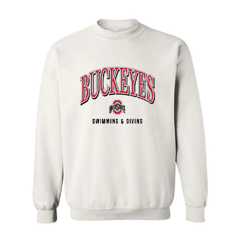 Ohio State - NCAA Women's Swimming & Diving : Mackenzie DeWitt - Classic Shersey Crewneck Sweatshirt Hoodie with Drawcord Adjustable Secure