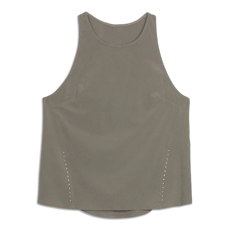 Lightweight Stretch Running Tank Top - Resale glitter tank top