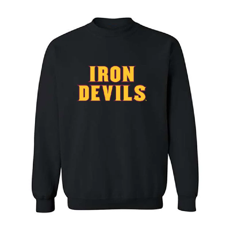 Arizona State - NCAA Women's Swimming & Diving : Haiden Schoessel - Replica Shersey Crewneck Sweatshirt Hoodie with Hood Adjustable Protection