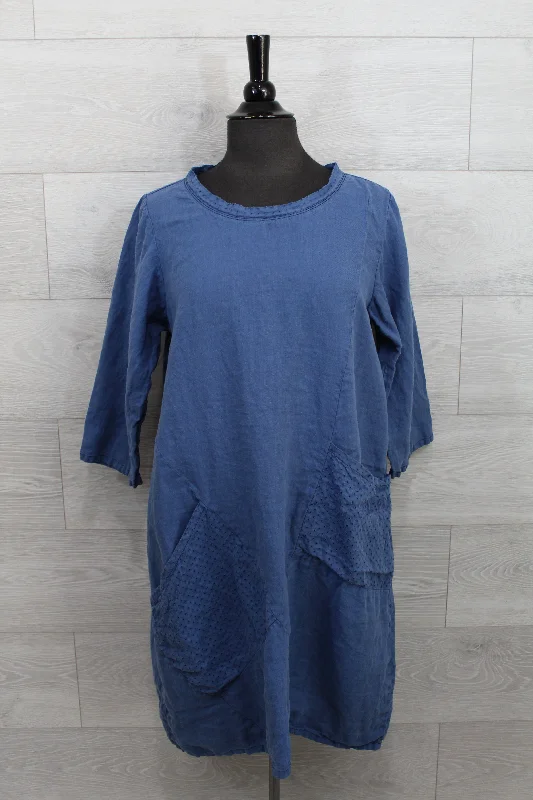 Cynthia Ashby - Apex Dress - FINAL SALE ITEM Crew Neckline Casual