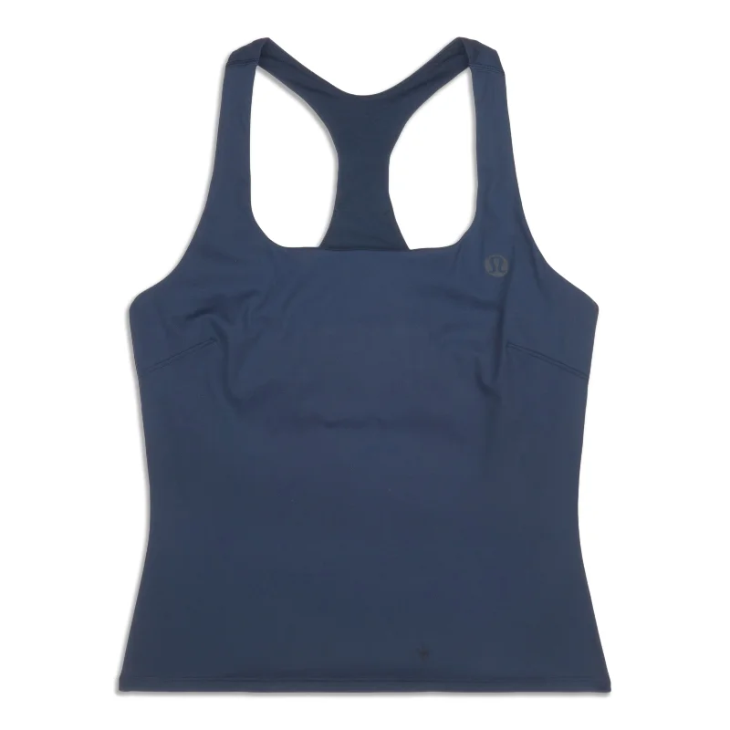 Lightweight Tennis Tank - Resale navy tank top