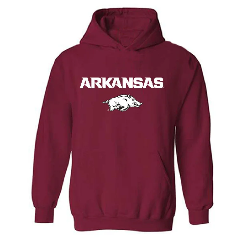 Arkansas - NCAA Women's Swimming & Diving : Bradi Jones - Classic Shersey Hooded Sweatshirt Hoodie with Relaxed Fit Easy Casual