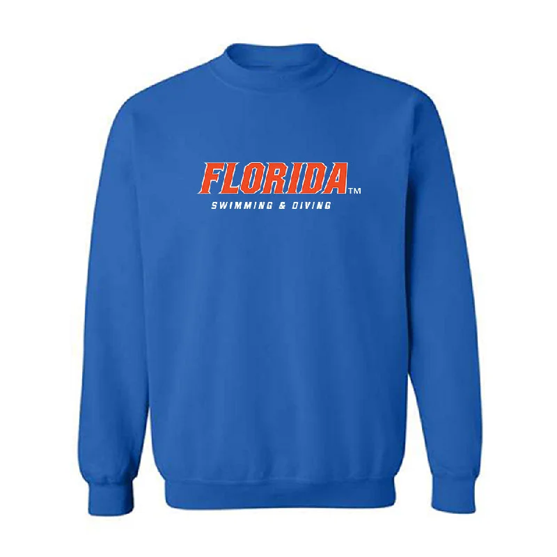 Florida - NCAA Women's Swimming & Diving : Sofia Plaza - Replica Shersey Crewneck Sweatshirt Hoodie with Print Artistic Unique