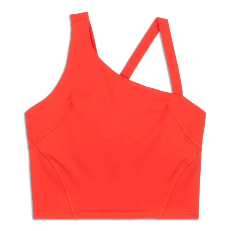 Everlux Asymmetrical Tennis Tank - Resale lace tank top