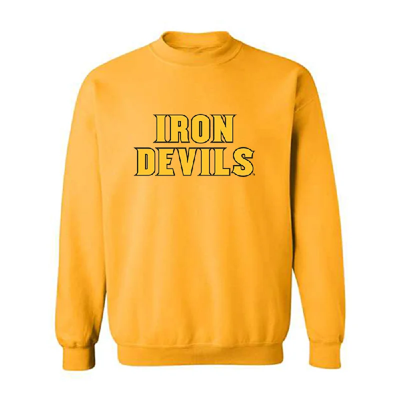 Arizona State - NCAA Women's Swimming & Diving : Brooke Larweth - Replica Shersey Crewneck Sweatshirt Hoodie with Lining Warm Insulated