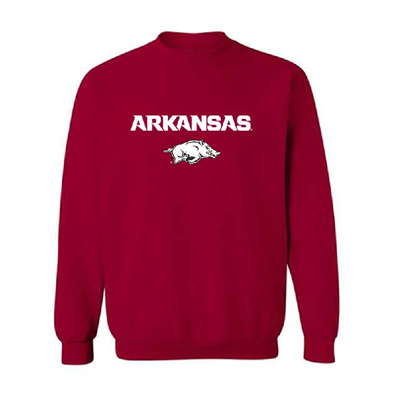 Arkansas - NCAA Women's Swimming & Diving : Rebecca Simpson - Classic Shersey Crewneck Sweatshirt Hoodie with Turtle Neck Cozy Winter