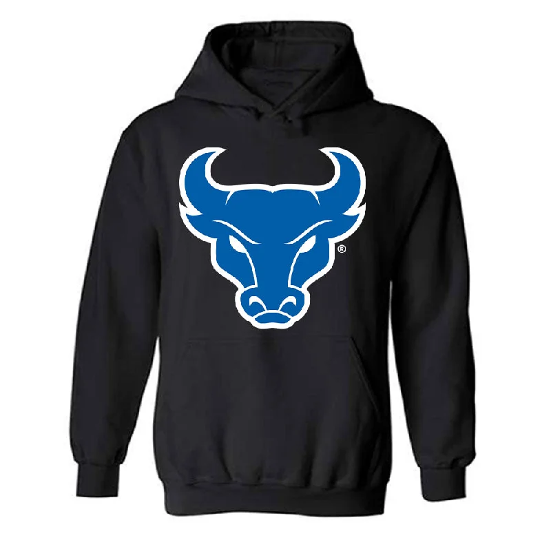 Buffalo - NCAA Women's Swimming & Diving : Amanda Jurgelon - Hooded Sweatshirt Hoodie with Zipper Versatile Modern