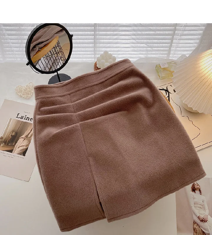 Fashion pleated hips show thin high waist skirt  5493 chiffon skirt airy