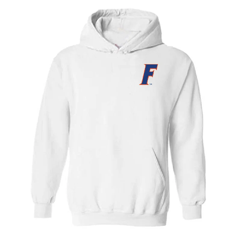 Florida - NCAA Women's Swimming & Diving : Sofia Plaza - Classic Shersey Hooded Sweatshirt Hoodie with Embroidery Detailed Premium