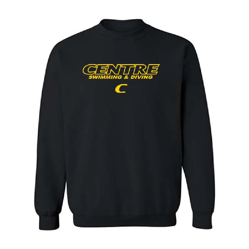 Centre College - NCAA Women's Swimming & Diving : Abigail Jacobs - Classic Shersey Crewneck Sweatshirt Hoodie with Applique Textured Unique