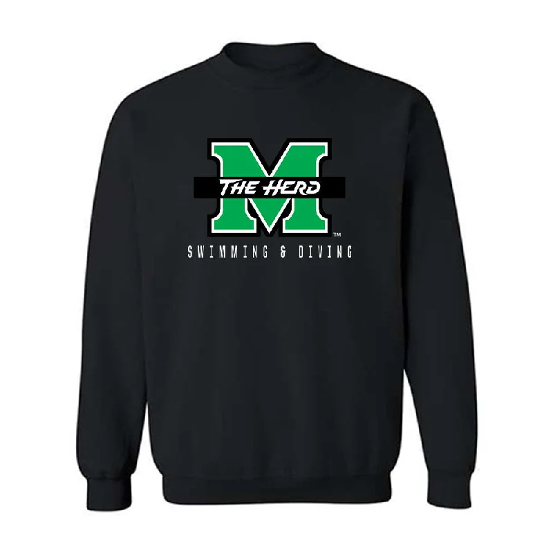 Marshall - NCAA Women's Swimming & Diving : Lauren McNamara - Crewneck Sweatshirt Oversized Hoodie Comfort Casual