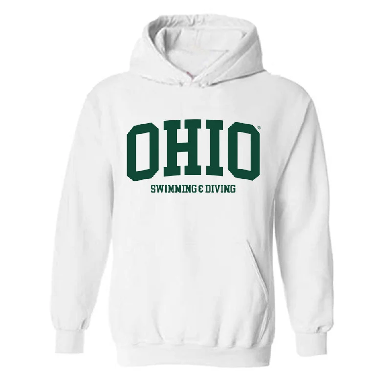 Ohio - NCAA Women's Swimming & Diving : Isabella Arbaugh - Classic Shersey Hooded Sweatshirt Zip Hoodie Drawstring Kangaroo Pocket