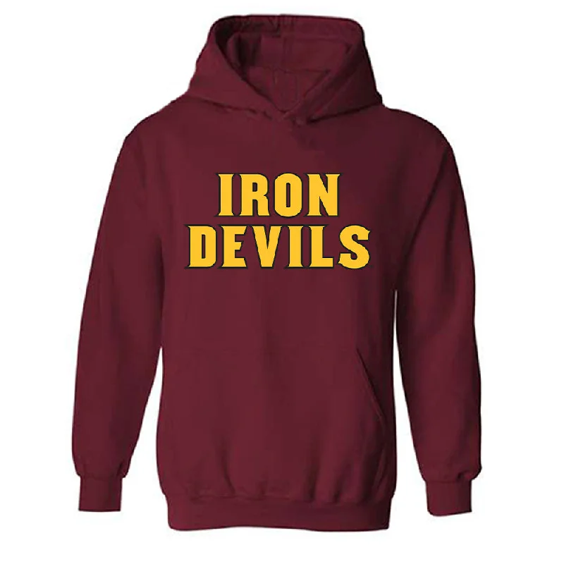 Arizona State - NCAA Women's Swimming & Diving : Kaelia Hughes - Replica Shersey Hooded Sweatshirt Hoodie with Reflective Safety Nightwear