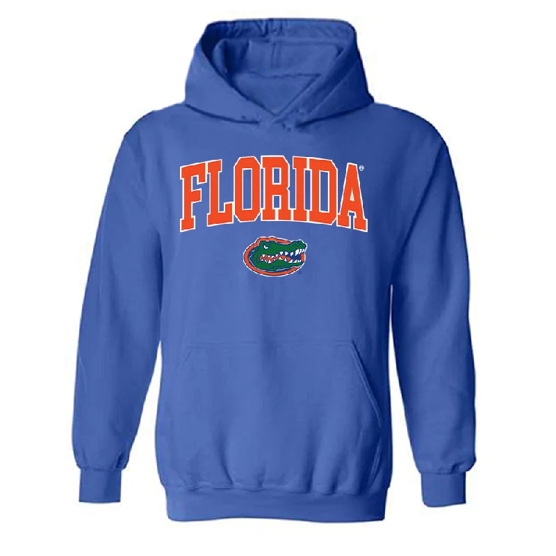 Florida - NCAA Women's Swimming & Diving : Sofia Plaza - Generic Shersey Hooded Sweatshirt Hoodie with Applique Textured Unique