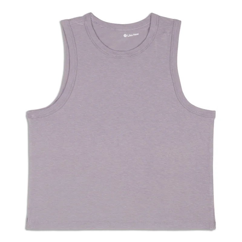 Classic-Fit -Blend Tank Top - Resale workout tank top