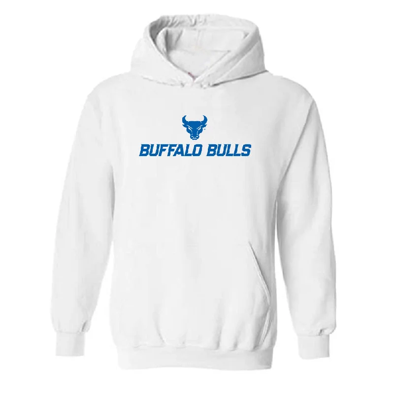 Buffalo - NCAA Women's Swimming & Diving : Amanda Jurgelon - Hooded Sweatshirt Hoodie with Fur Luxurious Winter