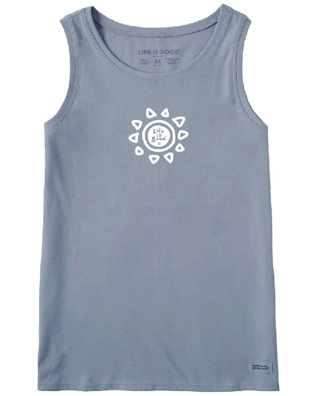 Life Is Good® Crusher Tank charcoal tank top