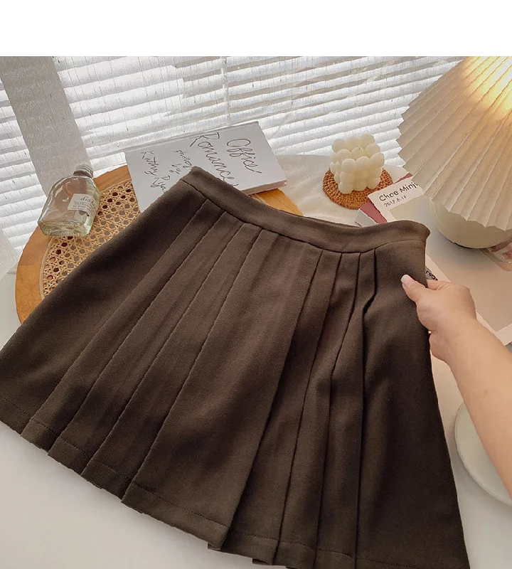 Korean version of high waist and small man, fashionable, thin, hip covering skirt  5447 wool skirt sturdy