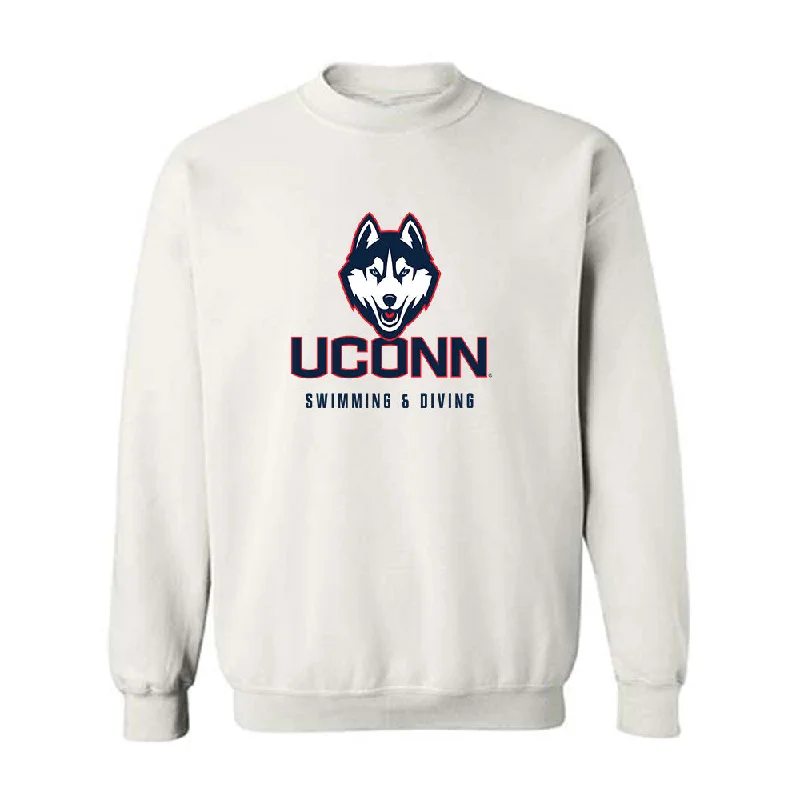 UConn - NCAA Women's Swimming & Diving : Zoey Griffin - Classic Shersey Crewneck Sweatshirt Hoodie with Raglan Sleeves Sporty Comfortable