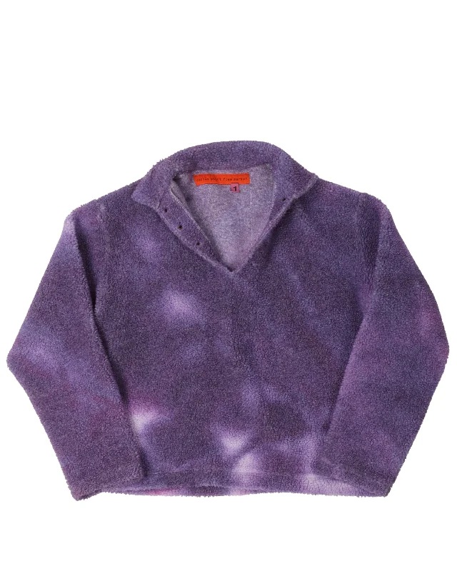 Cowboy Fleece Pullover Sabrina Neck Pullover