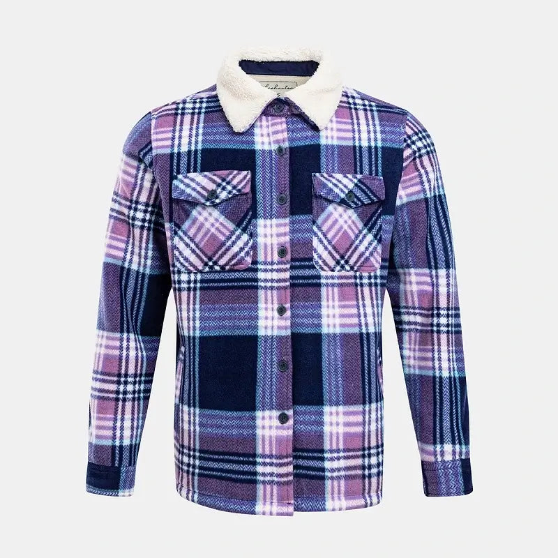 Women's Plaid Flannel Jacket Rayon Jacket Velvet Jacket Corduroy Jacket