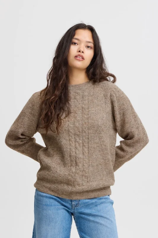 Kamara Pullover - Fungi Deep Neck Pullover