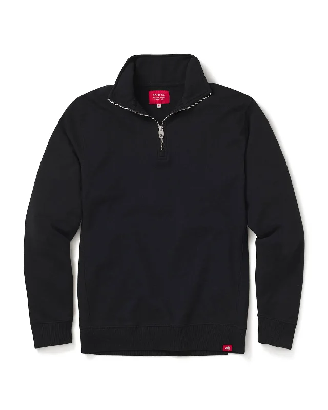 SPORTIQE NAVIGATOR QUARTER ZIP PULLOVER Over Sleeve Pullover