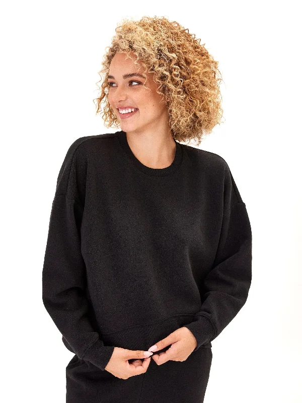 Naia Triblend Fleece Pullover Chenille Soft Sweater