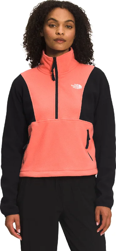 TKA Attitude 1/4 Zip Fleece Pullover - Women's|-|Chandail en molleton à glissière 1/4 TKA Attitude - Femme Boxy Neck Sweater