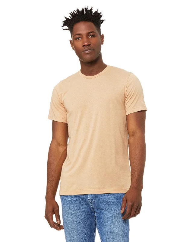 Bella+Canvas Triblend T-Shirt | Sand Dune Trblnd Lace Blend Ribbed Blend Corduroy Blend