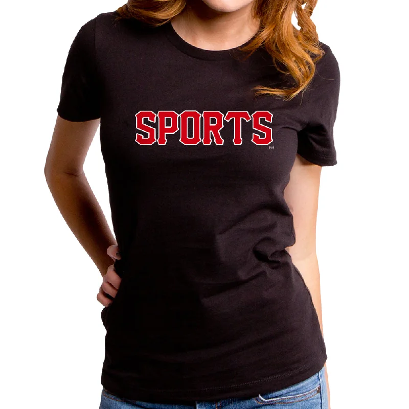 Hit Me Up Women's T-Shirt Zippered Buttoned Snapped