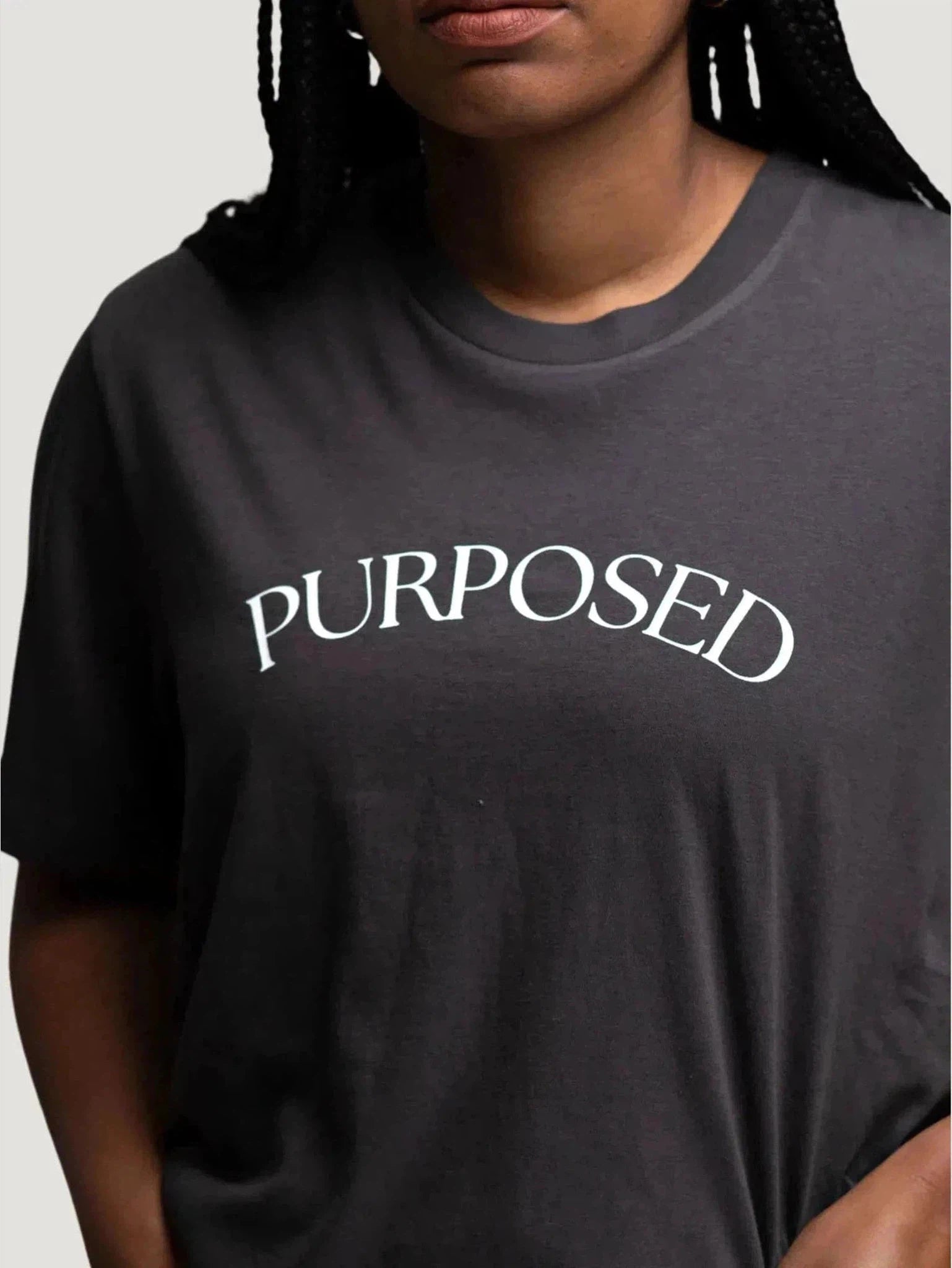 Know Purpose PURPOSED Tee Polka Dot Checkered Tartan