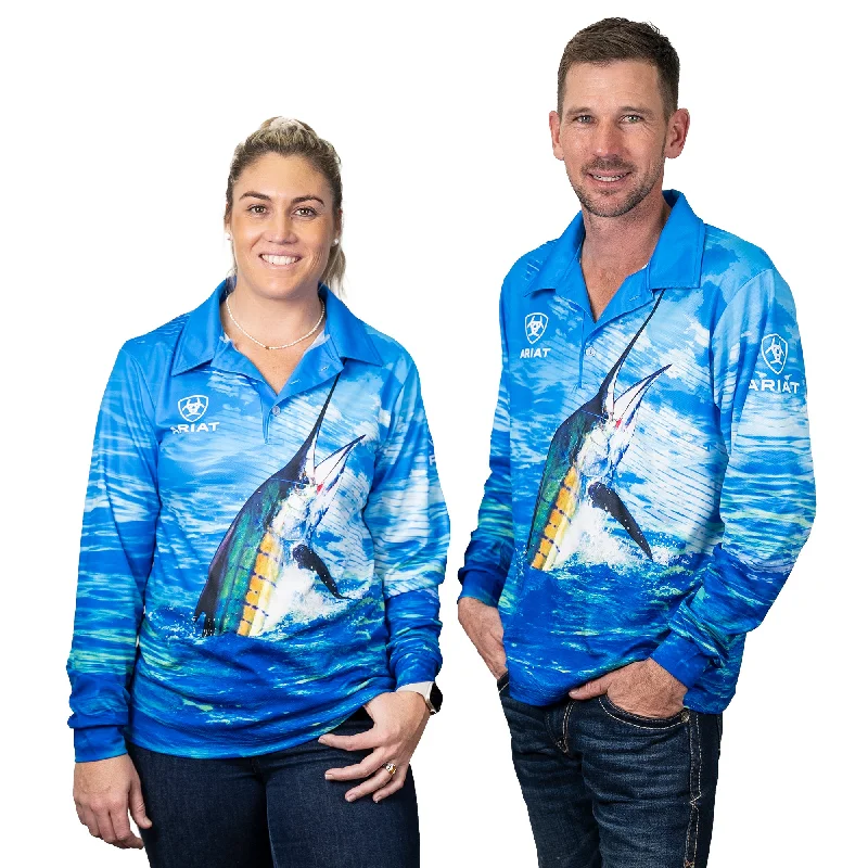 Adult Fishing Shirt Collared Crew Neck Turtle Neck